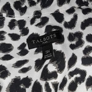 Button-front dressy blouse